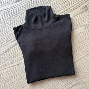 Aritzia Cotton Ribbed Turtleneck